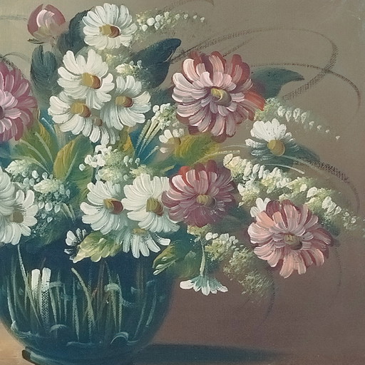 Flower bouquet painting