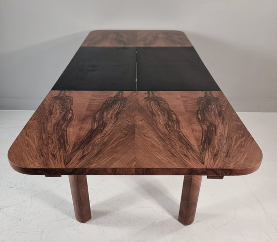Image 1 of Art Deco Dining Table in Walnut, 1960s