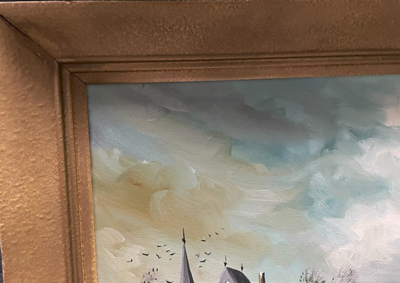 Image 1 of Henk Poeder (1964) - Winter in Holland