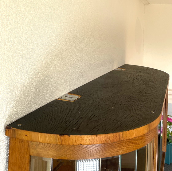 Image 1 of Vetrina sospesa, mobiletto unico in stile art déco 