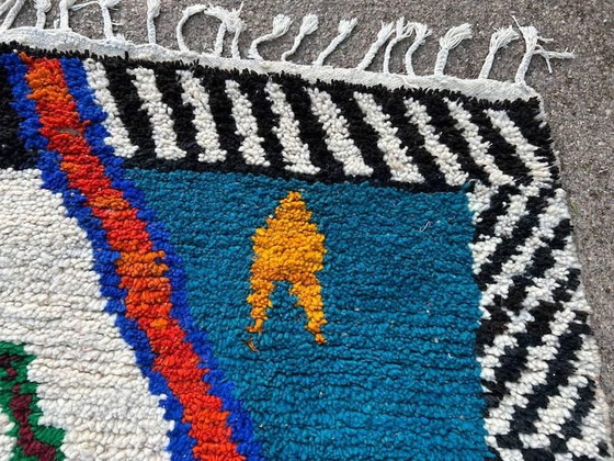 Handgewebter traditioneller Teppich aus Naturwolle 150/250 cm – Aime Té, Teppiche & Läufer, Wool (photo 7 of 9)