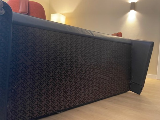 Image 1 of Canapé long JORI, modèle JR-8700 ; cuir Celia Cielo bleu ; 210 cm