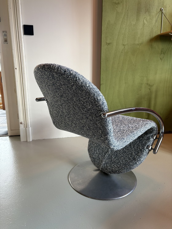 Image 1 of Silla Fritz Hansen Verner Panton 123 con reposabrazos
