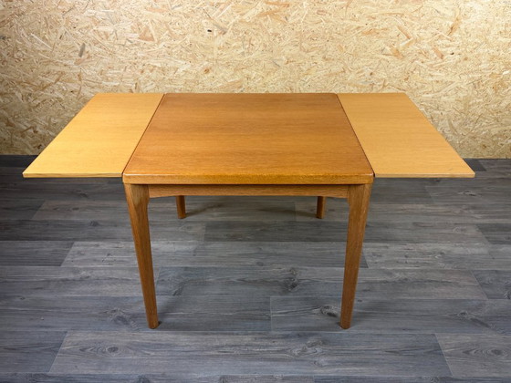 60s 70s Oak Dining Table Danish Modern Design Denmark – Wood (photo 18 of 21)