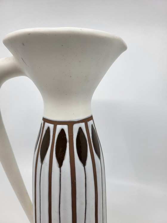 Image 1 of Jarra de cerámica Roger Capron "Fer de Lance", Francia, década de 1950