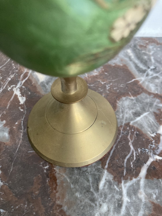 Small Cloisonné vase – Brass (photo 4 of 4)