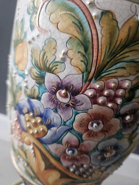 Grande Base per Lampada Italiana Vintage – Gialetti, Lampade da tavolo, Porcellana (photo 4 of 15)