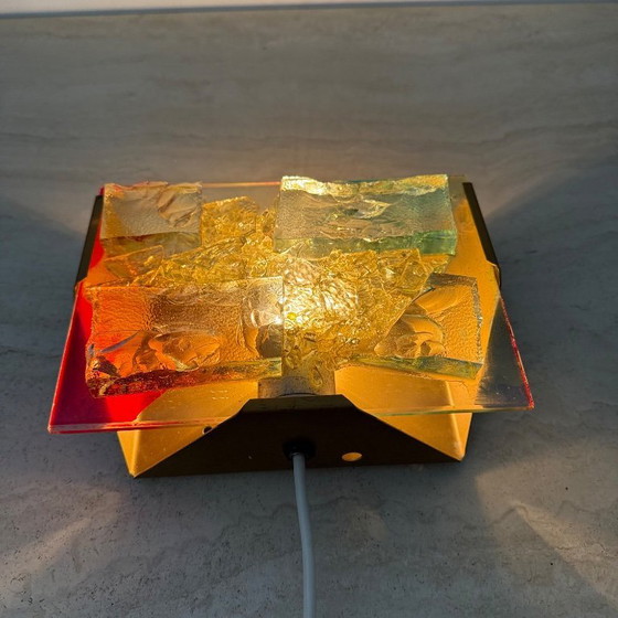 Image 1 of Cosack leuchten glass wall lamp , 1970’s