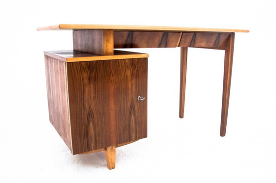 Image 1 of Bureau vintage, conçu par M. Puchała, Pologne, années 1960.