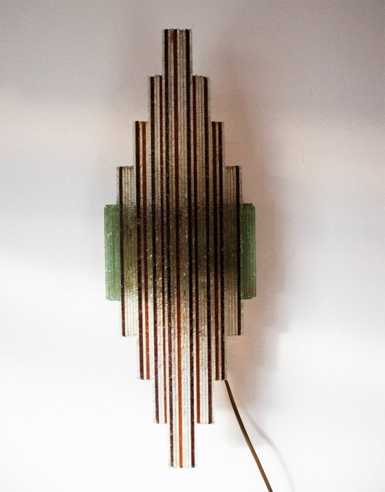 Image 1 of Vintage Albano Poli Poliarte murano lamp uit 1974