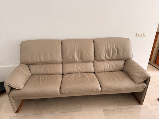 Canapé et fauteuil Leolux – Leather, Wood (photo 2 of 7)