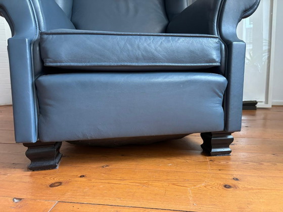 Leder Chesterfield Sessel – Leather, Wood (photo 3 of 5)