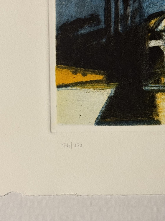 Image 1 of Remo Brindisi, aquatint engraving, 60x80cm, Venice, modern art