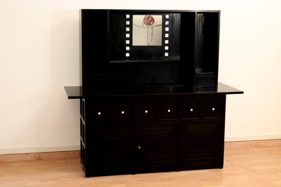 Image 1 of DS5 sideboard by Charles Rennie Mackintosh for Cassina, 1990s