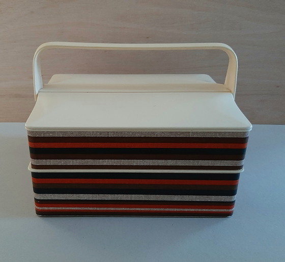 Image 1 of Curver sewing box 1970s