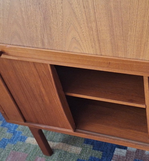 Scrivania Secretaire Berhard Pedersen in teak, Danimarca anni '60