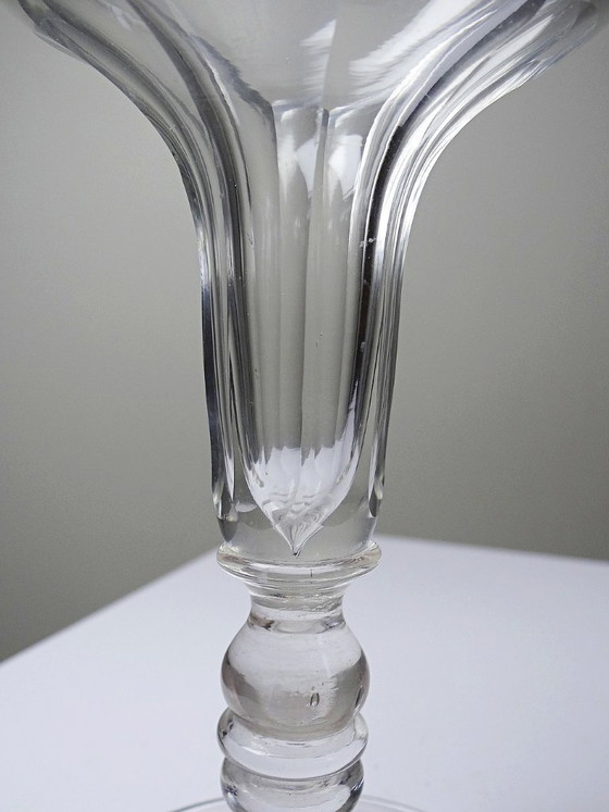 Image 1 of Zeldzame antieke champagnecoupe, toegeschreven aan Baccarat, Napoleon III