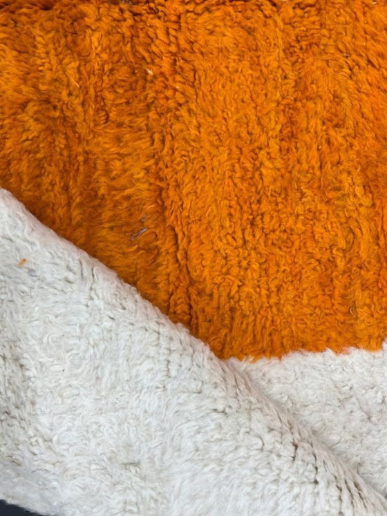 Elegant Marokkaans tapijt – Handgemaakt Atlasgebergte wol 200cmx300cm – Vloerkleden en tapijten, Cotton (photo 4 of 7)