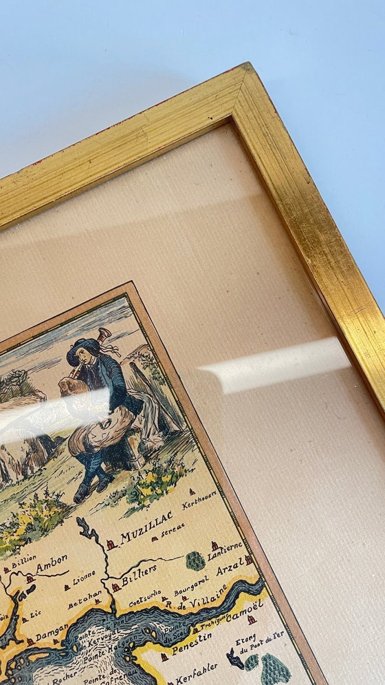 Image 1 of Vintage Atlantic OCEAN GOLD SCHEDA PIEGATA