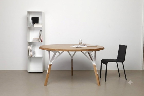 Stammtisch Round Table Ø150 cm – Alfredo Häberli – Quodes, Dining tables, Wood (photo 7 of 10)