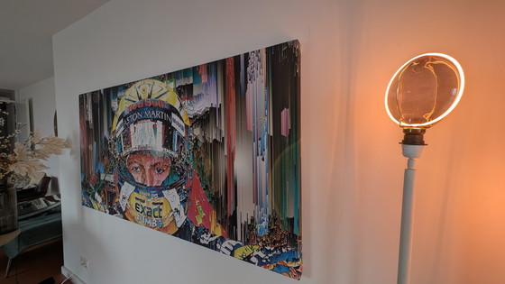 Image 1 of Obra de arte de Max Verstappen Glitch ART