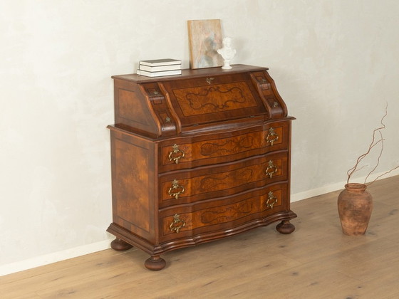 Italiaanse secretaire commode, circa jaren 1920 – Bureau, Wood, Brass (photo 3 of 15)