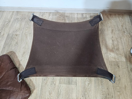 Image 1 of Poltrona con poggiapiedi, Westnofa, "Poltrona con poggiapiedi", progettata da