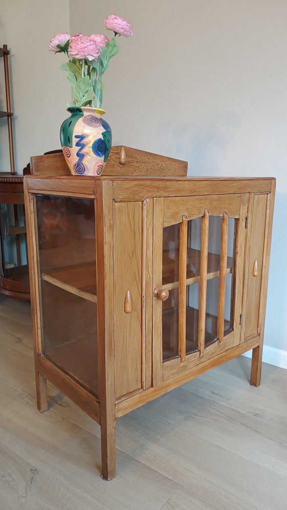 Image 1 of Vetrina vintage Art Déco della scuola di Amsterdam