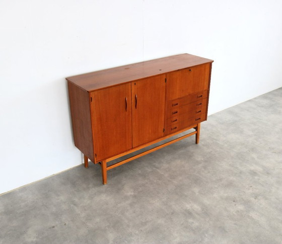Image 1 of Vintage Swedish highboard