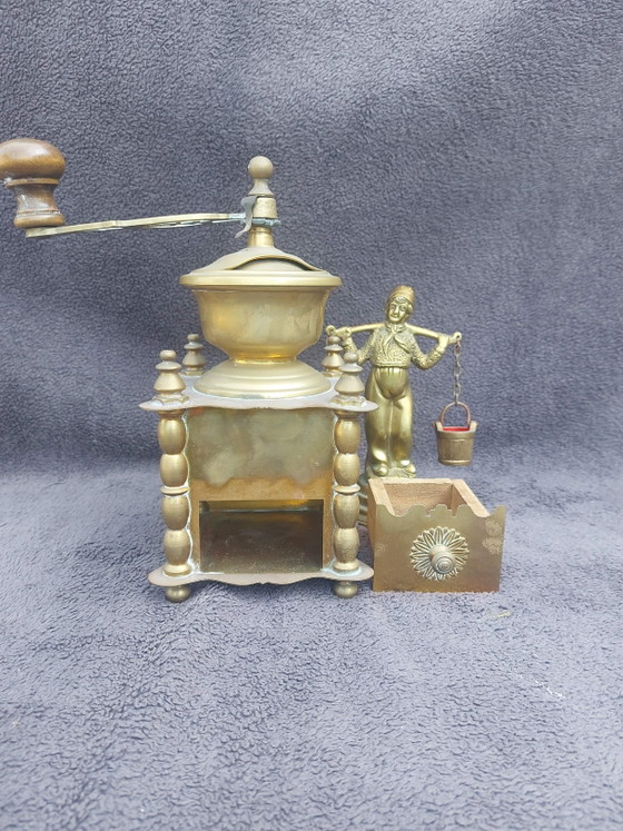 Image 1 of Macinacaffè e frullatore per latte in rame, 3,130 kg