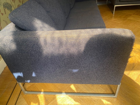 Image 1 of Set B&B Italia Sofa Loveseat Hocker model TIGHT antonio Citterio