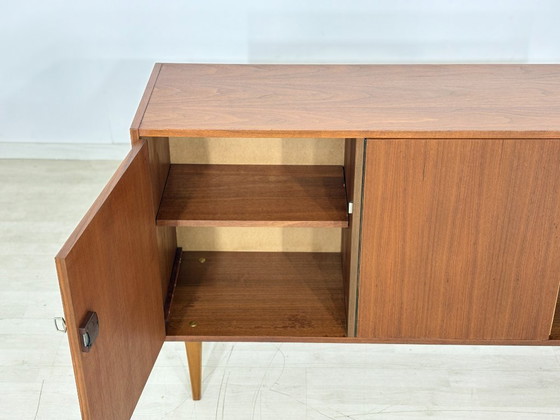 Image 1 of Mid-Century Teak Sideboard / Vintage Chest of Drawers / 1960s Cabinet