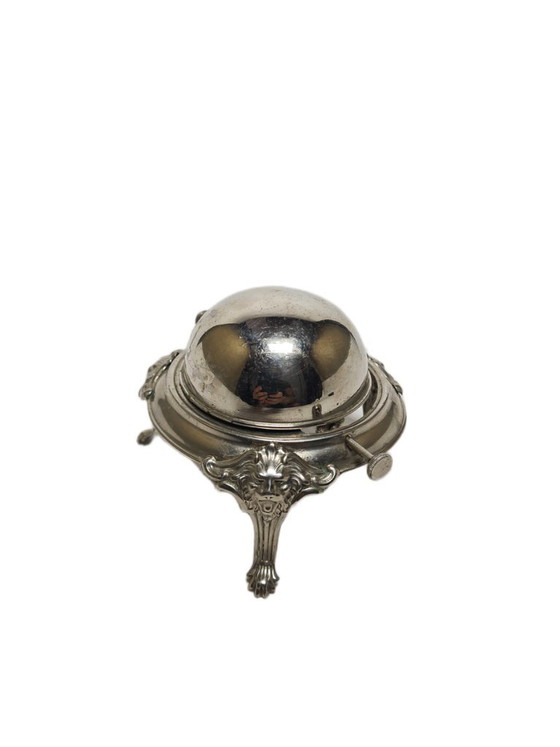 Art Deco kaviaarschaal, Zweden, jaren 1950 – Schalen, Metal, Silver (photo 2 of 6)