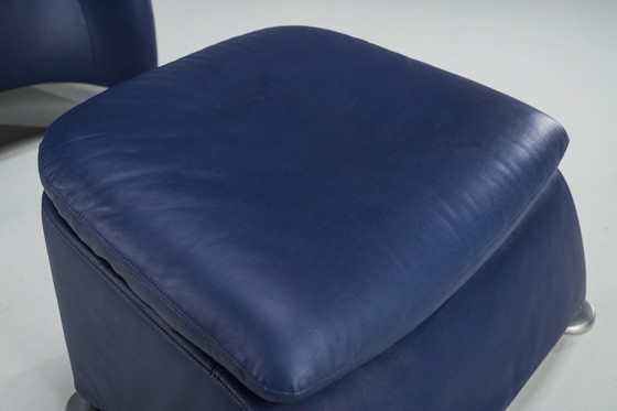 Image 1 of Set Loge Loungestoel & Ottoman van Gerard Van Den Berg voor Montis, jaren 1990