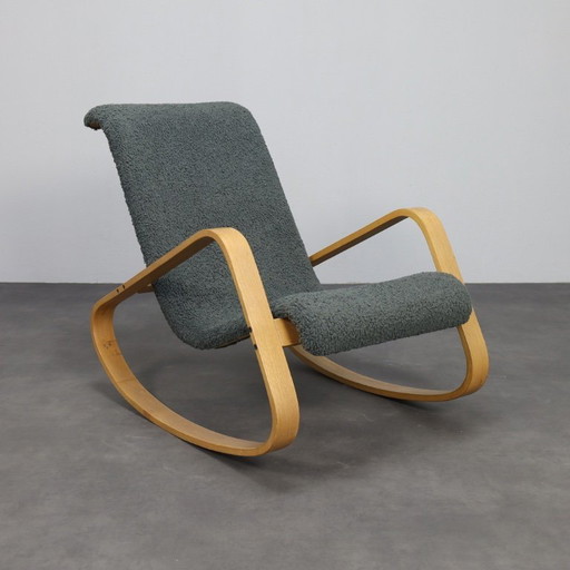 Schaukelstuhl "Dondolo" von Luigi Crassevig, Italien, 1970er Jahre