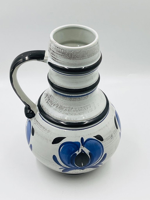West German vase with handle