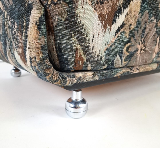 Vintage Modulaire Bank 3 Delig Mid Century Modern Design – Modulaire banken, Textile (photo 10 of 12)