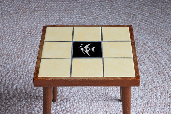 Image 1 of vintage 1950s mimiset - tiles with fish