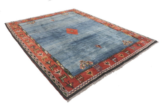 Image 1 of Original Persian carpet Gabbeh Ghashghai oriental carpet 296 cm x 230 cm old natural