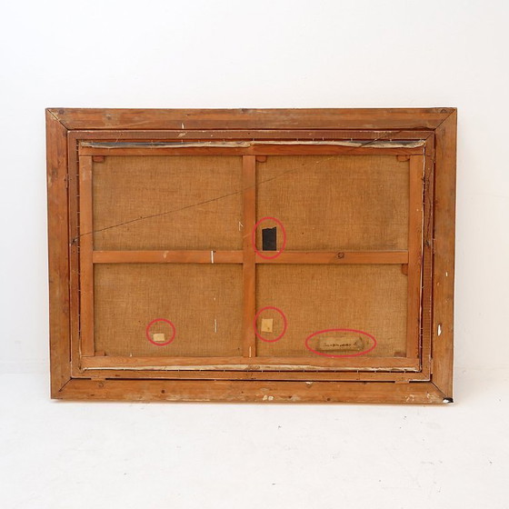 Image 1 of Öl auf Leinwand "Tavernen-Szene" - Ferdinand Tirius (1896-1976)