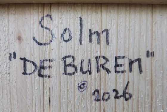 Eric van Solm - 'I vicini' – Sculture, Wood (photo 8 of 8)