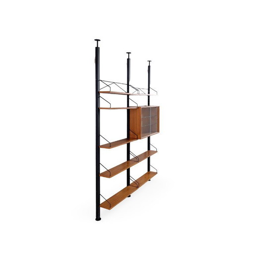 Original Midcentury Poul Cadovius Wandregal Royal Cado 1960 Teak5