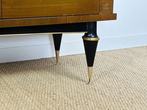 Image 1 of Art Deco dressoir van mahoniehout, Frankrijk, jaren 1940