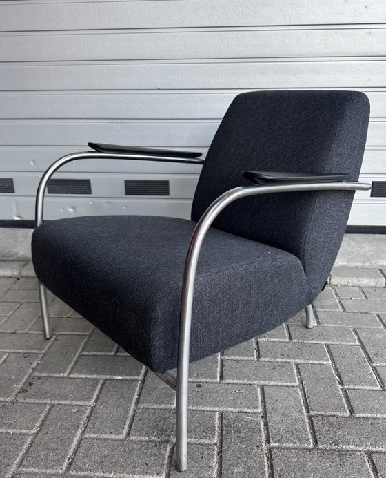 2x Harvink Columbus design fauteuils – Textile (photo 4 of 6)