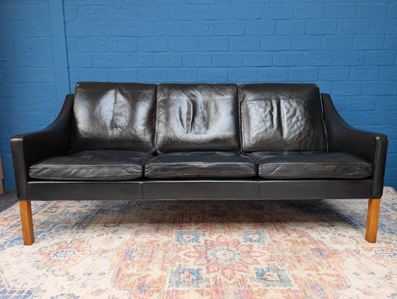 Image 1 of Vintage sofa and armchair, Model 2209 and 2207, Børge Mogensen for Fredericia Stolefabrik, 1960s