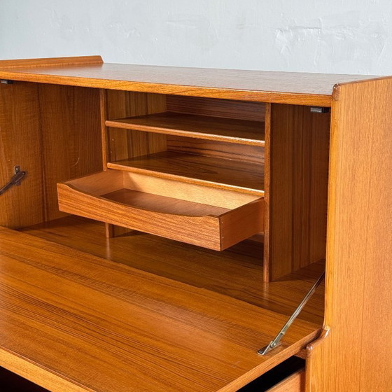 Image 1 of Turnidge of London Teak Secretary, 1960