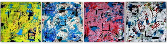 Think Outside the Box – CB, Paintings & Drawings, Canvas (photo 2 of 6)