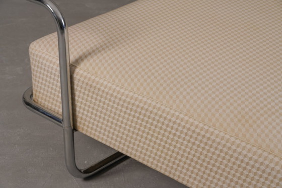Image 1 of Letto king size vintage "Kromvik" cromato di Knut Hagberg per IKEA, Svezia, anni '80
