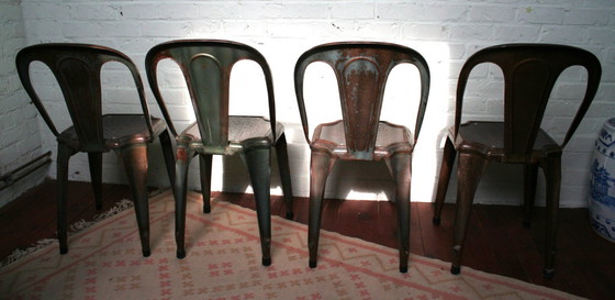 Image 1 of 4 sillas Fibrocit restauradas