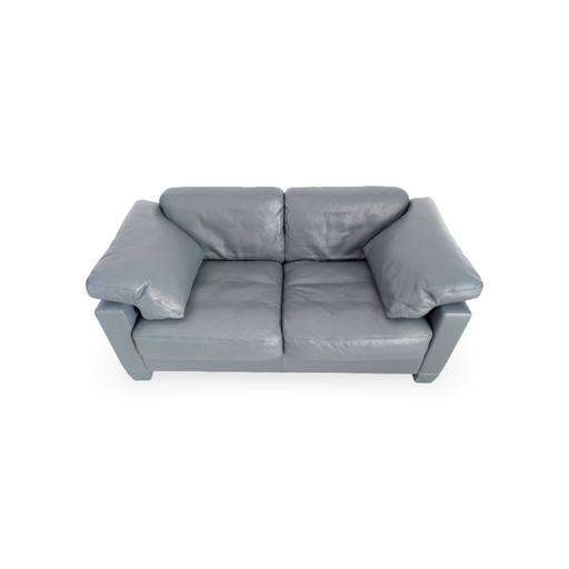 Originele De Sede DS 17 tweezitsbank van leer. – 2 zitsbanken, Leather (photo 2 of 10)